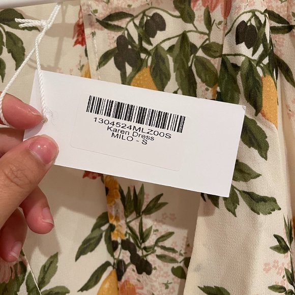 Reformation Karen Wrap Dress (small) NWT - Picture 4 of 4